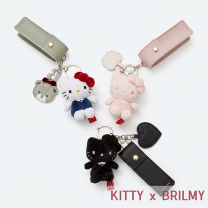 日本直送 現貨｜Sanrio x BRILMY 限定吊飾公仔連唇盒系列