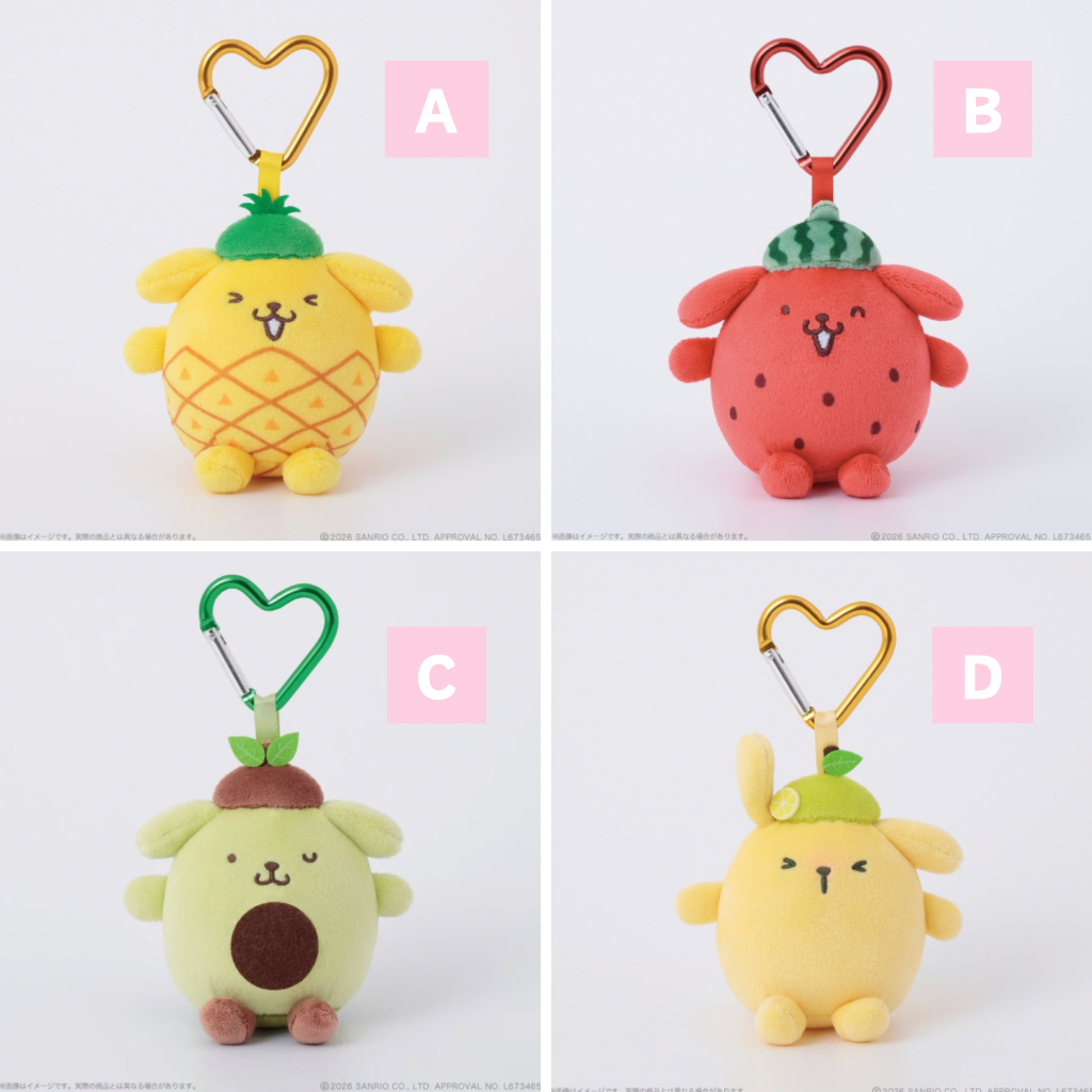 日本直送｜Sanrio x 布甸狗食物造型系列