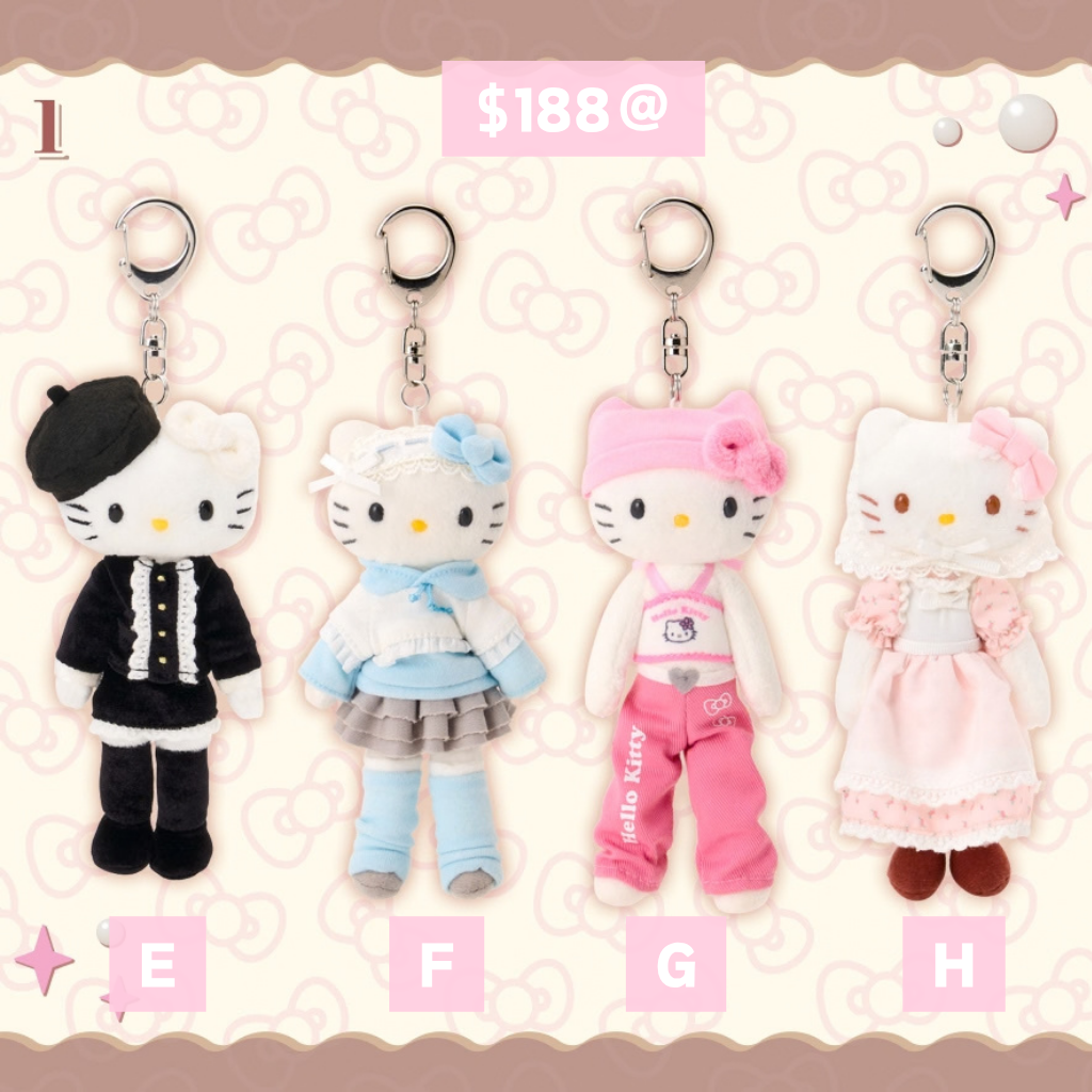 日本直送｜Sanrio x Kitty系列 (16/10發售)