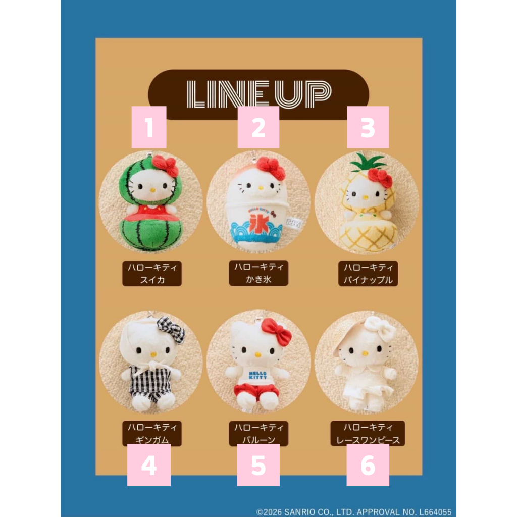 日本直送｜預訂 Sanrio x Lowrys Farm 系列